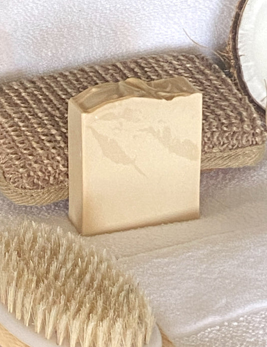 Coconut Cream Cold Process Soap Bar