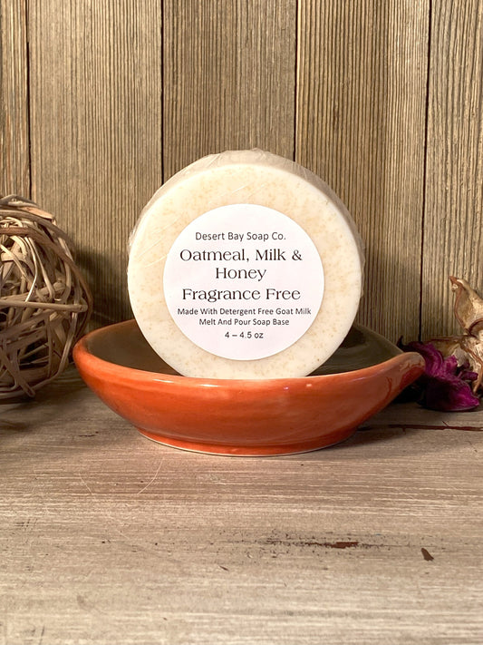 Fragrance Free Oat, Milk & Honey MP Soap