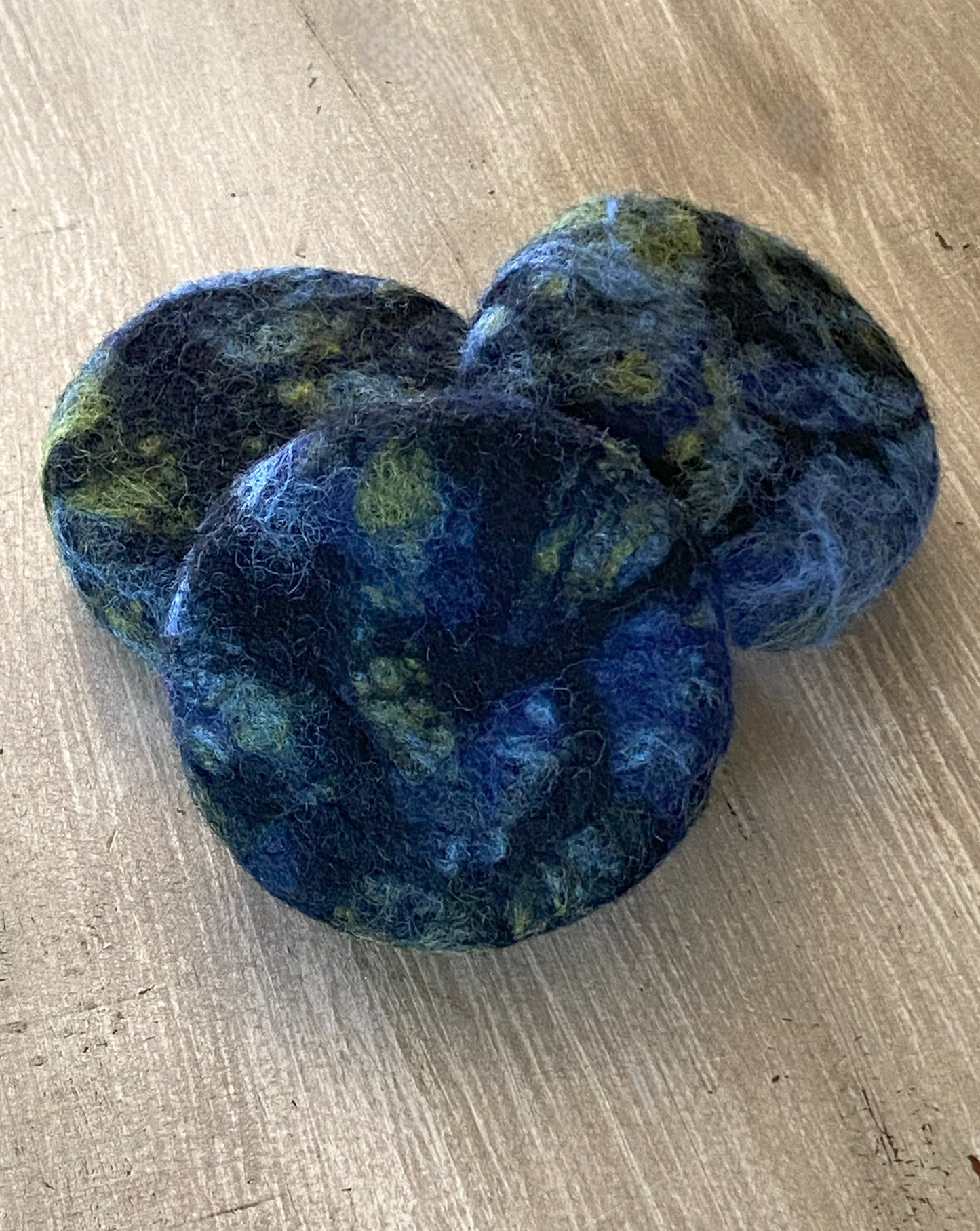 Round Southern Man Felted Soap Bar