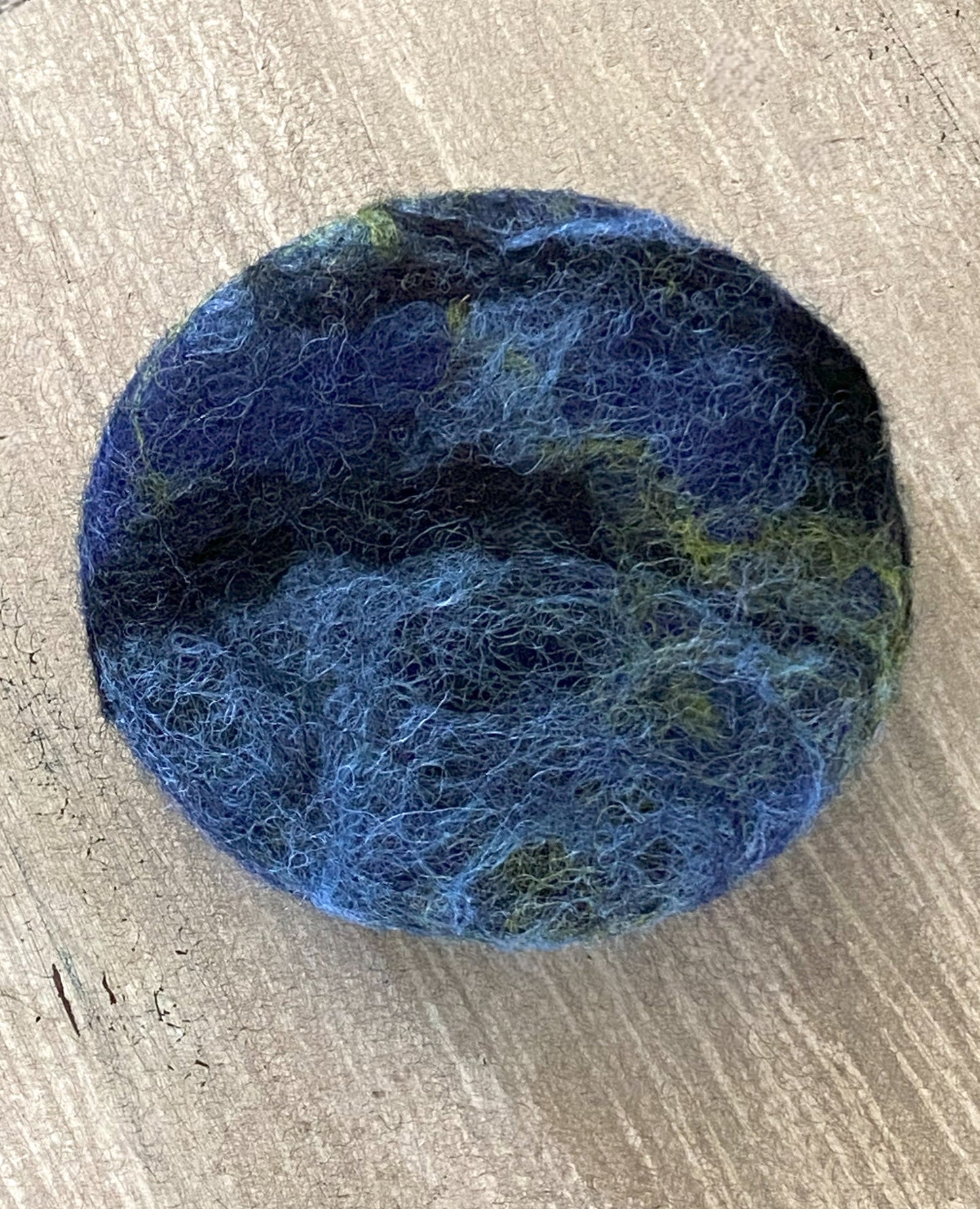 Round Southern Man Felted Soap Bar